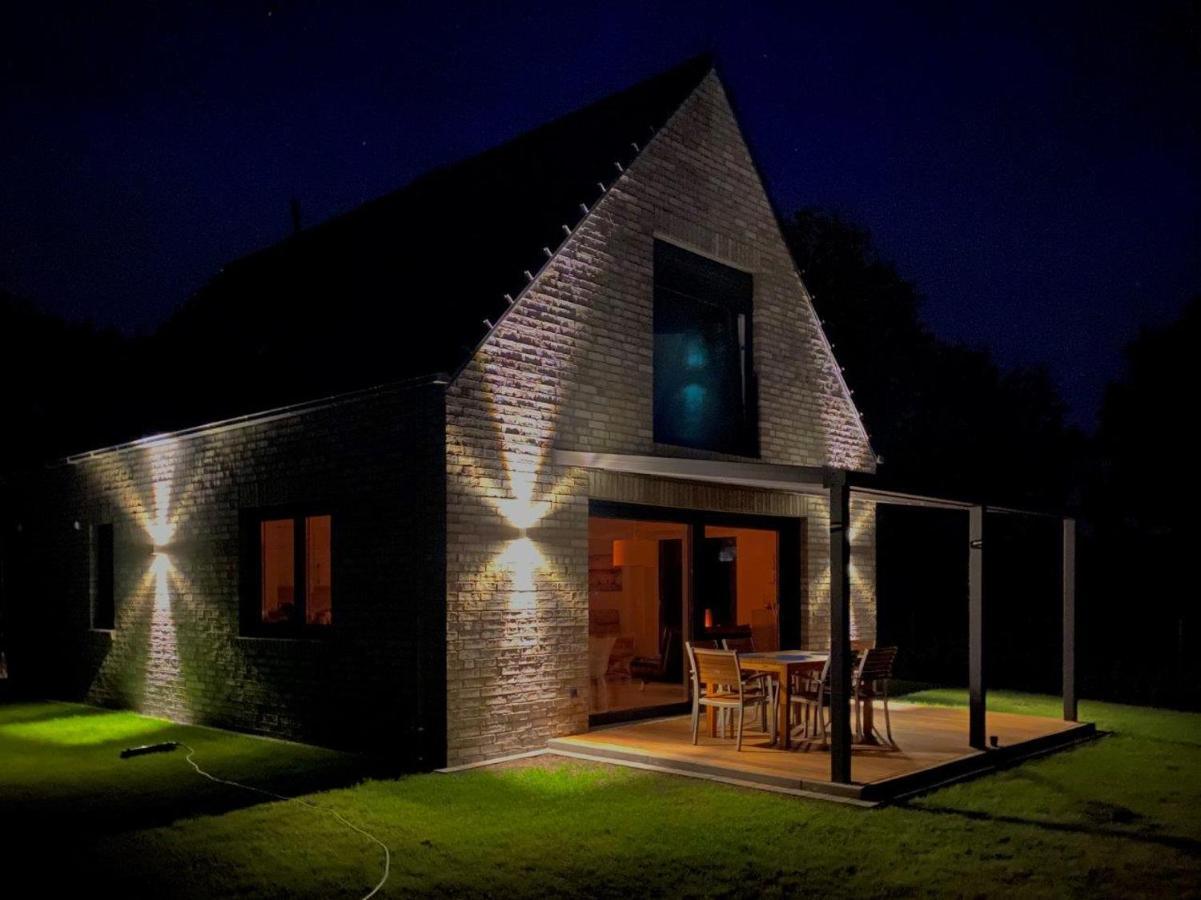 Ferienhaus Seeblick Am Harkebruegger See Mit Sauna Und Kamin Barssel  Exterior foto